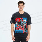 Unisex Jams Karaoke & Bar Printed Washed Tee
