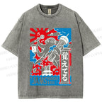 Unisex Jams Karaoke & Bar Printed Washed Tee