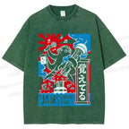 Unisex Jams Karaoke & Bar Printed Washed Tee