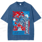 Unisex Jams Karaoke & Bar Printed Washed Tee