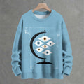 World View Crew Neck Sweater