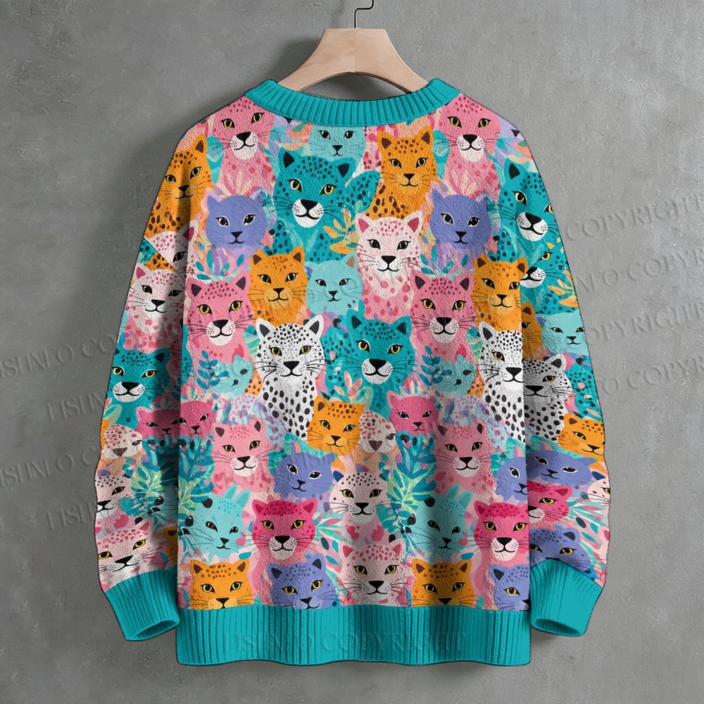 Wild Cats Crew Neck Sweater