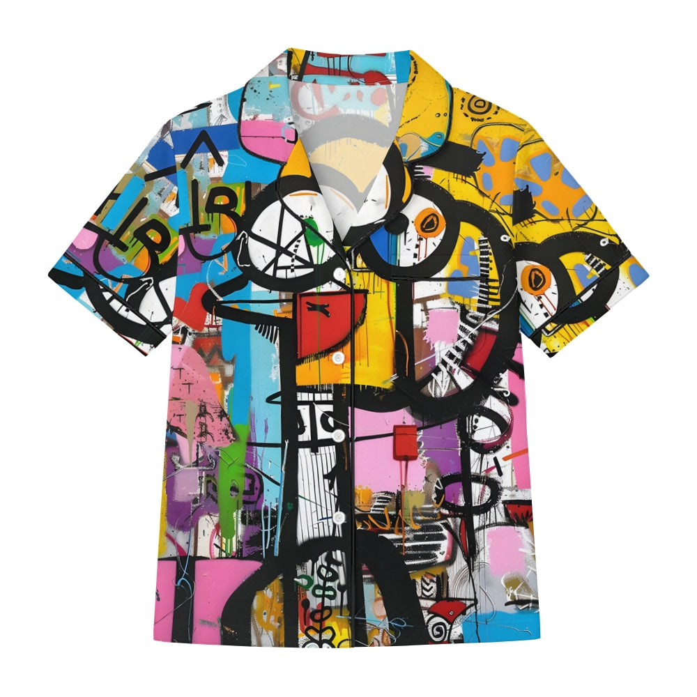 Abstract Graffiti Printed Pajama sets