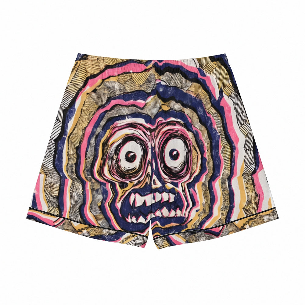 Ripple Skull Printed Pajama sets