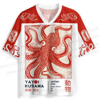Yayoi Kusama Octopus Jersey Shirts