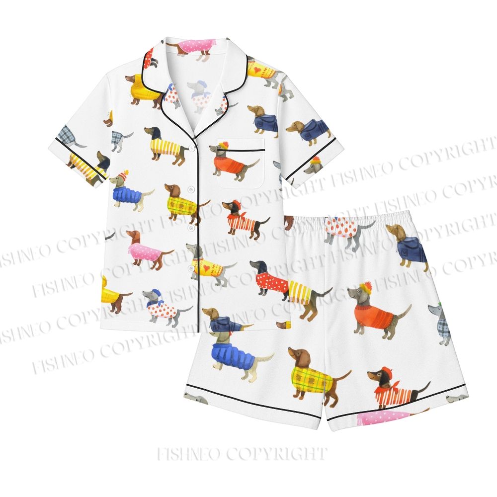 Cute Dachshund Pajama sets
