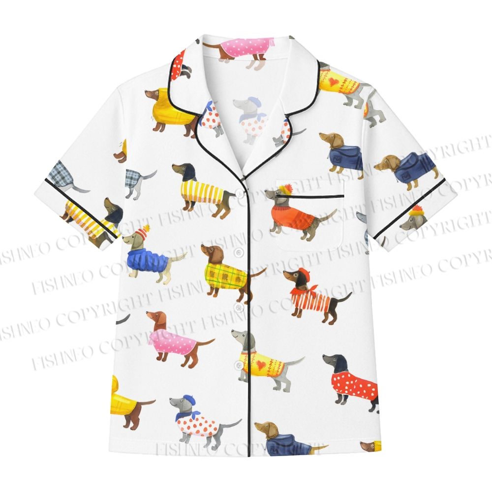 Cute Dachshund Pajama sets