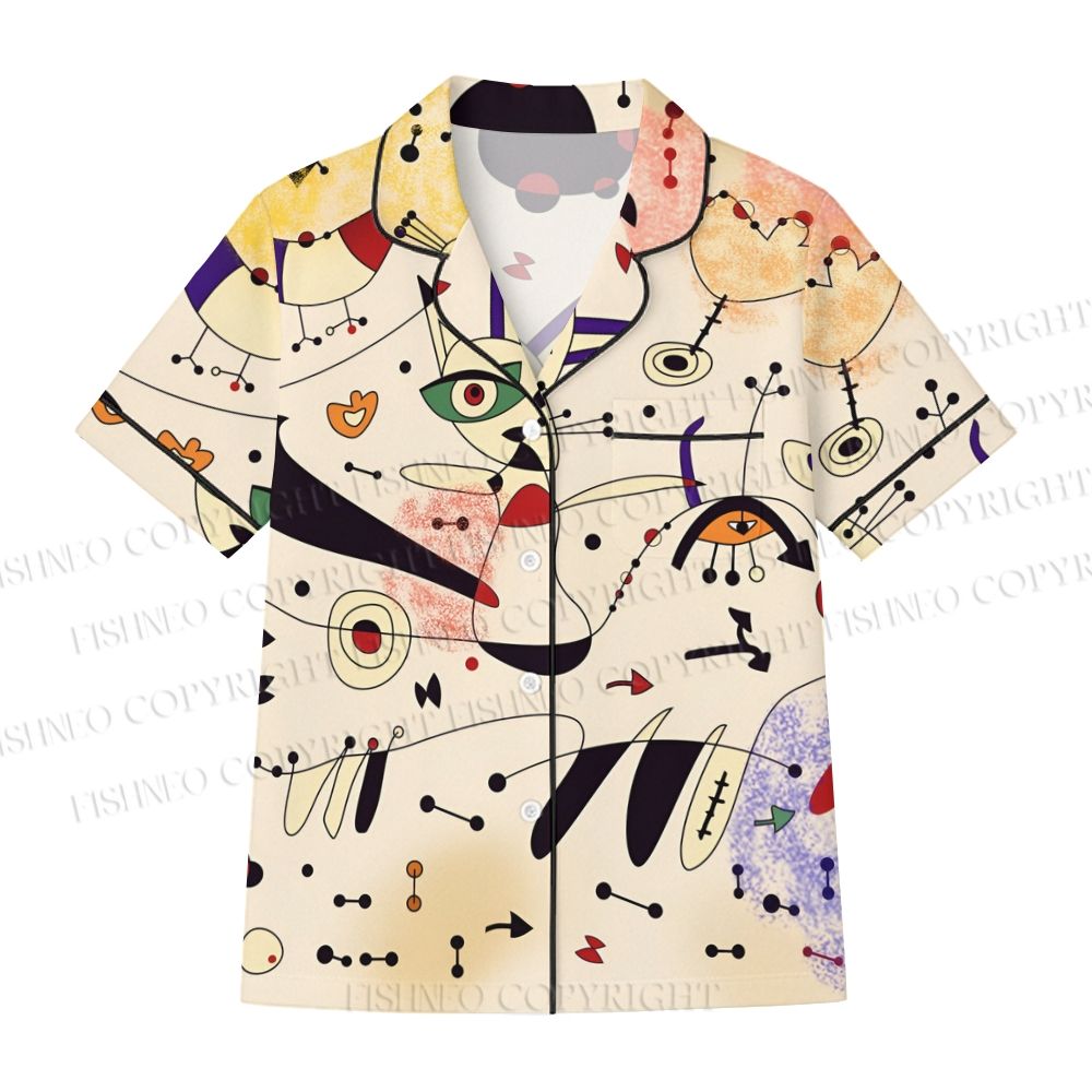 Joan Miro Graffiti Printed Pajama sets