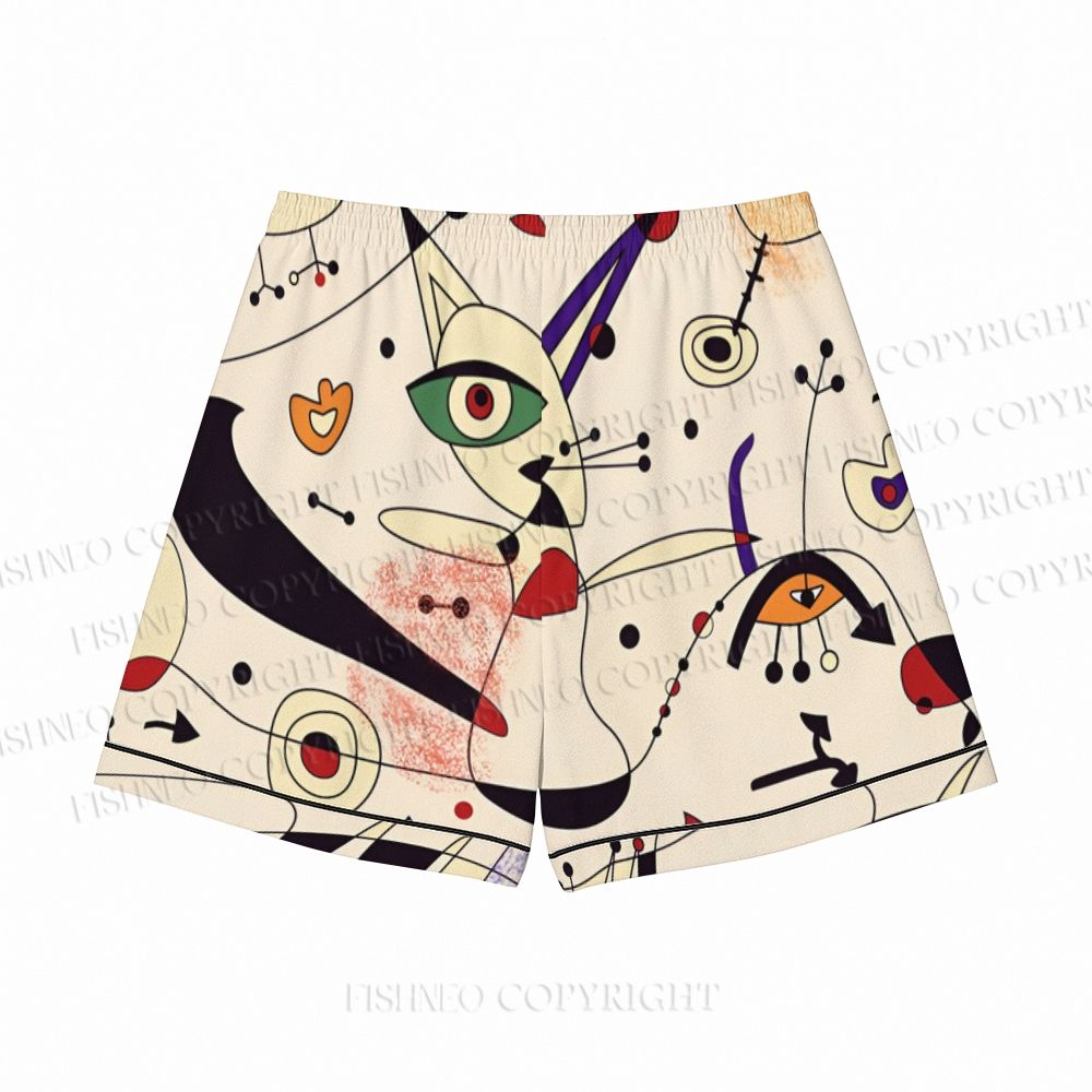 Joan Miro Graffiti Printed Pajama sets