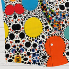 Pop Art Polka Dot Printed Hawaiian Shirt