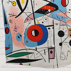 Joan Miró Style Art Printed Hawaiian Shirt