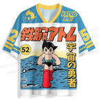 Astro Boy Vintage Art Printed Jersey Shirts