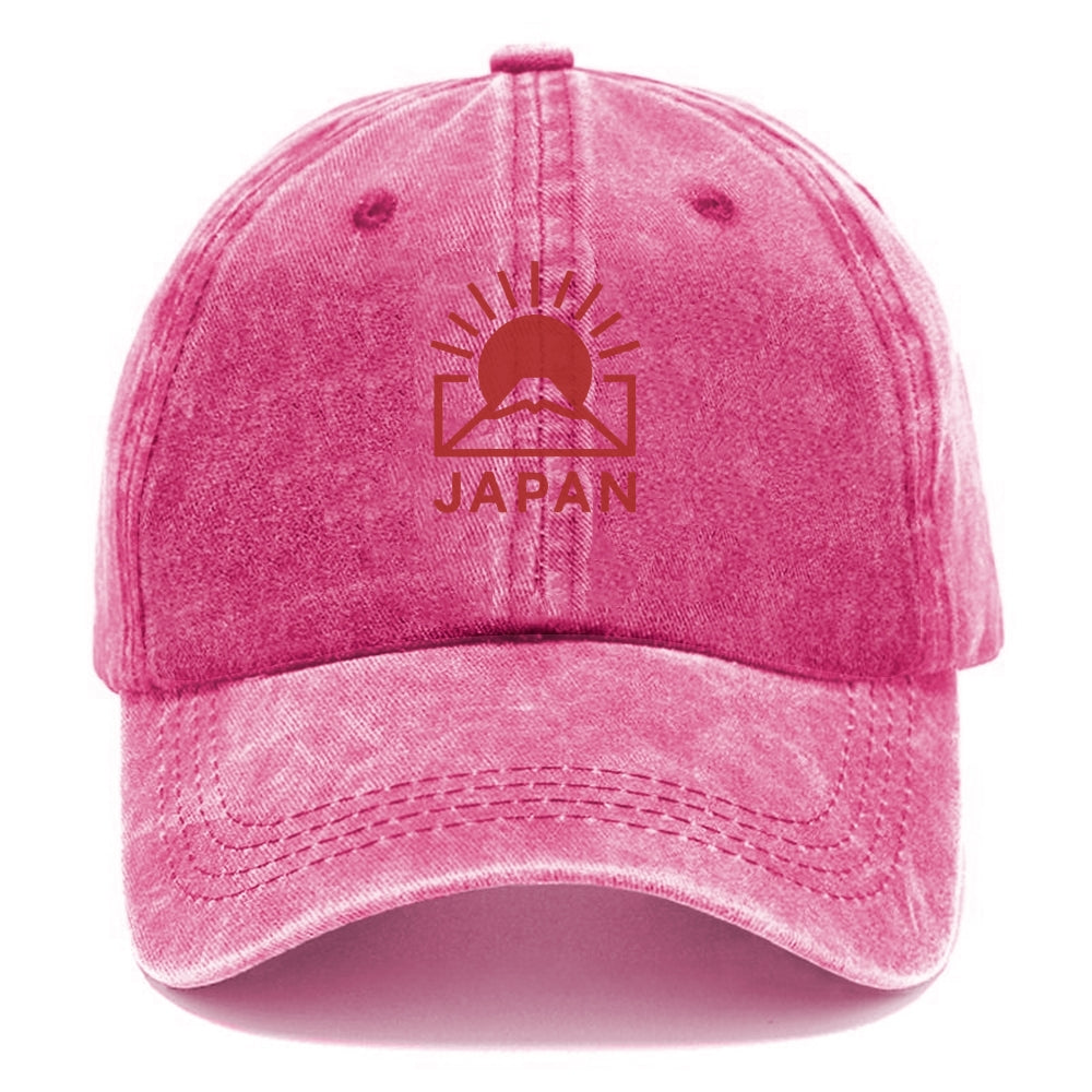 Rising Sun Logo Washed Cap
