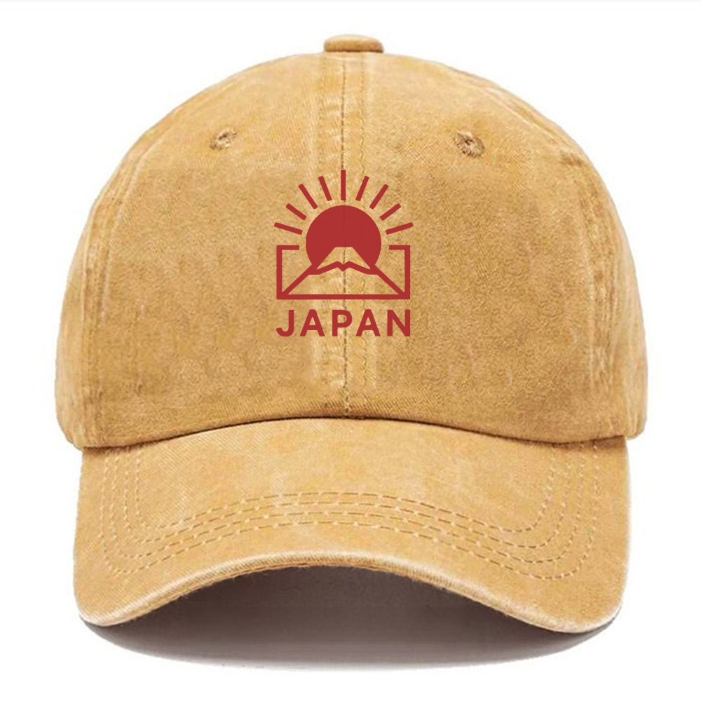 Rising Sun Logo Washed Cap