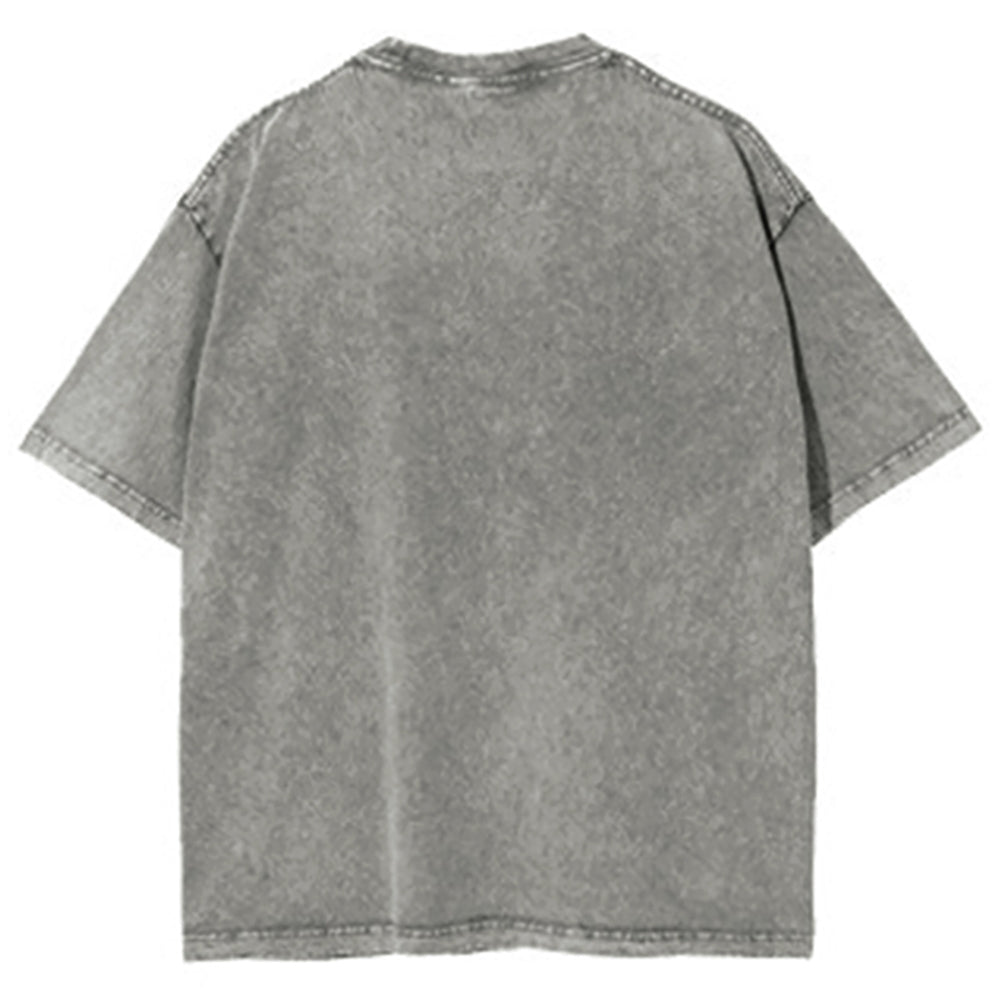 Unisex Tsukiji Fish Market Printed Washed Tee