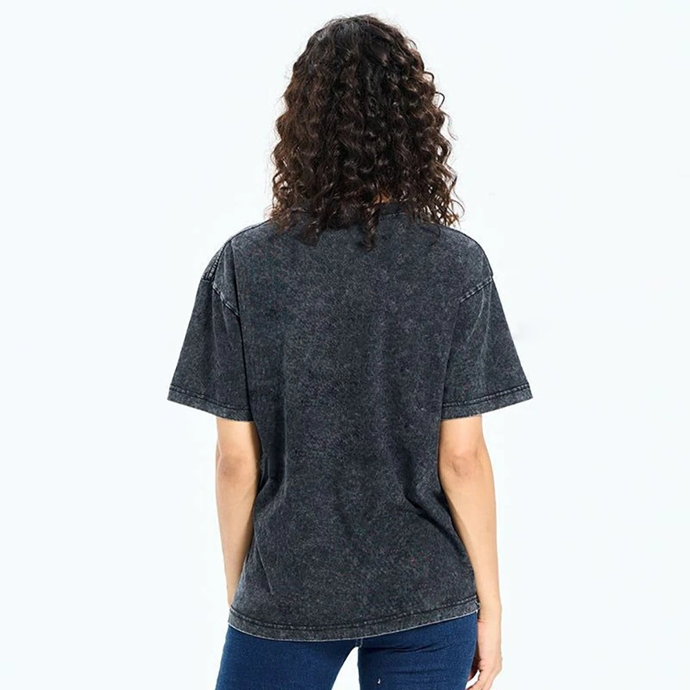 Unisex Tsukiji Fish Market Printed Washed Tee