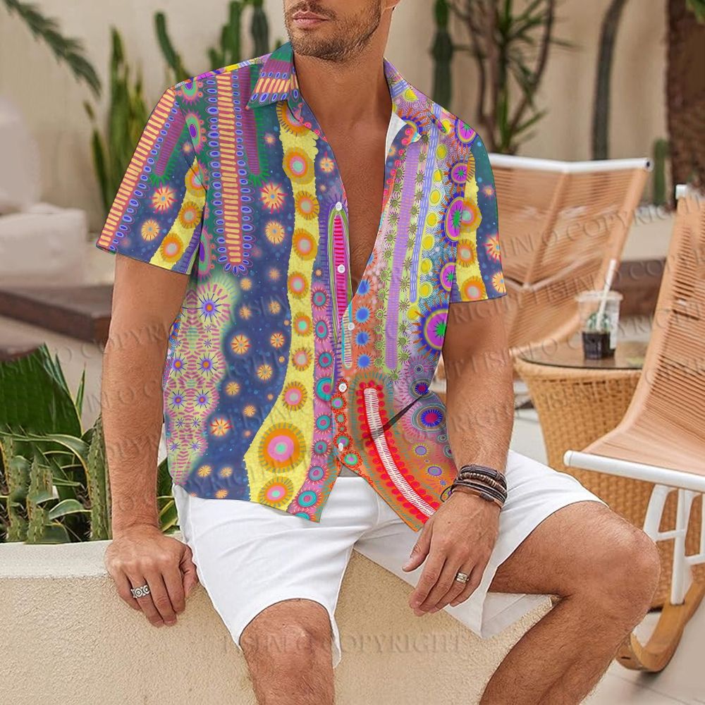 The Colorful Microscopic World Hawaiian Shirt