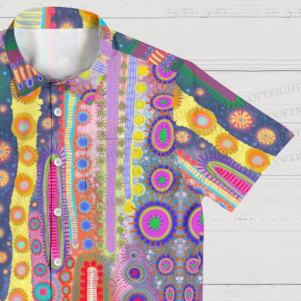 The Colorful Microscopic World Hawaiian Shirt