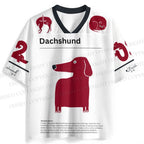 Dachshund Dog Printed Jersey Shirts