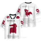 Dachshund Dog Printed Jersey Shirts