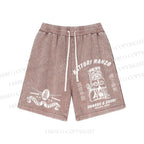 Unisex Hattori Hanzō Washed Shorts