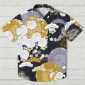 Japanese Floral Collection Button-up Shirt