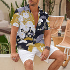 Japanese Floral Collection Button-up Shirt