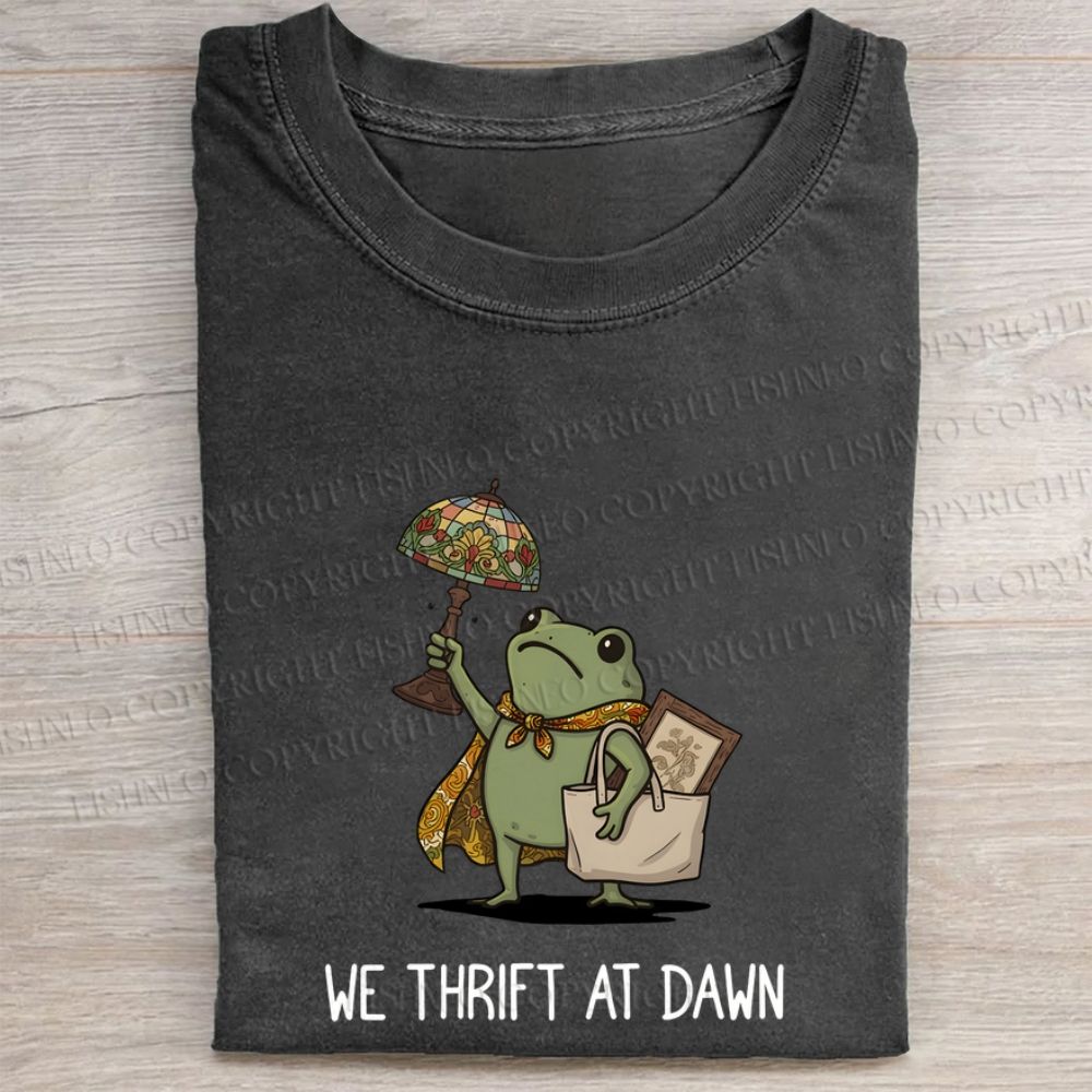 Safe Haven Thrift Store Washed Folded T-shirt