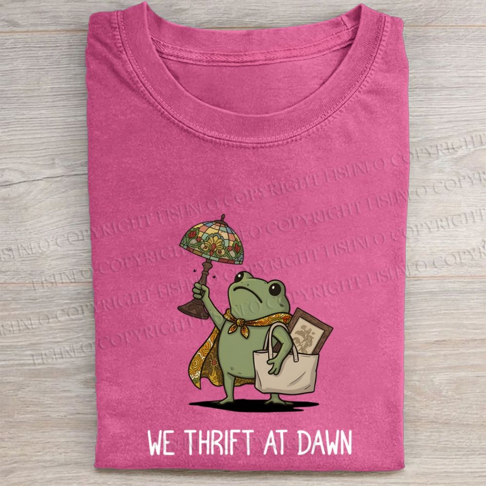 Safe Haven Thrift Store Washed Folded T-shirt