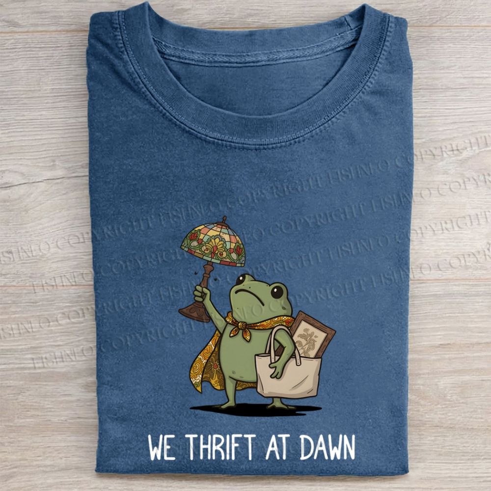 Safe Haven Thrift Store Washed Folded T-shirt