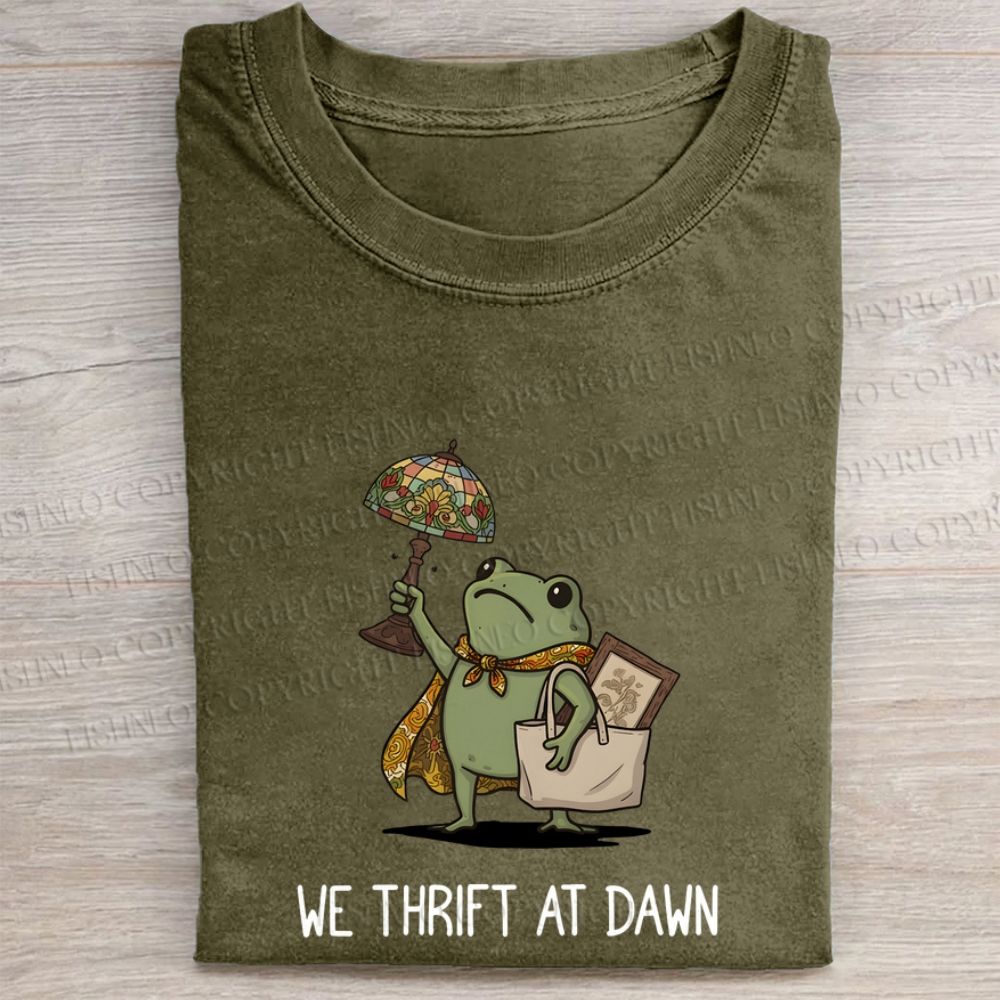 Safe Haven Thrift Store Washed Folded T-shirt
