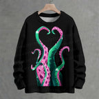 Octopus Legs Crew Neck Sweater
