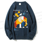 Unisex Bauhaus Elephant Printed Sweatshirt
