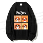 Unisex The Beagles Printed Sweatshirt