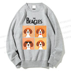 Unisex The Beagles Printed Sweatshirt