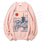 Unisex Kyoto Gion Printed Sweatshirt