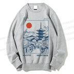 Unisex Kyoto Gion Printed Sweatshirt