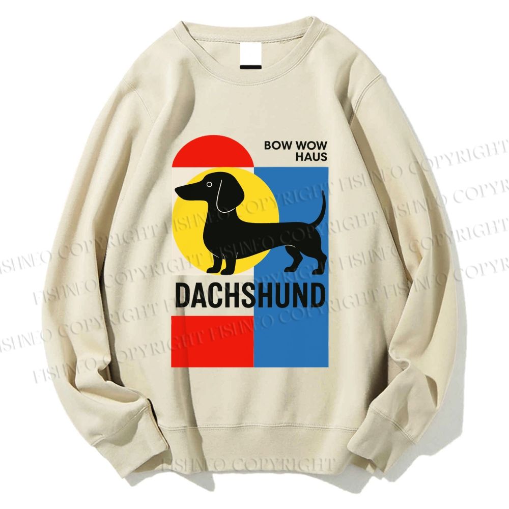 Unisex Bow Wow Haus Printed Sweatshirt