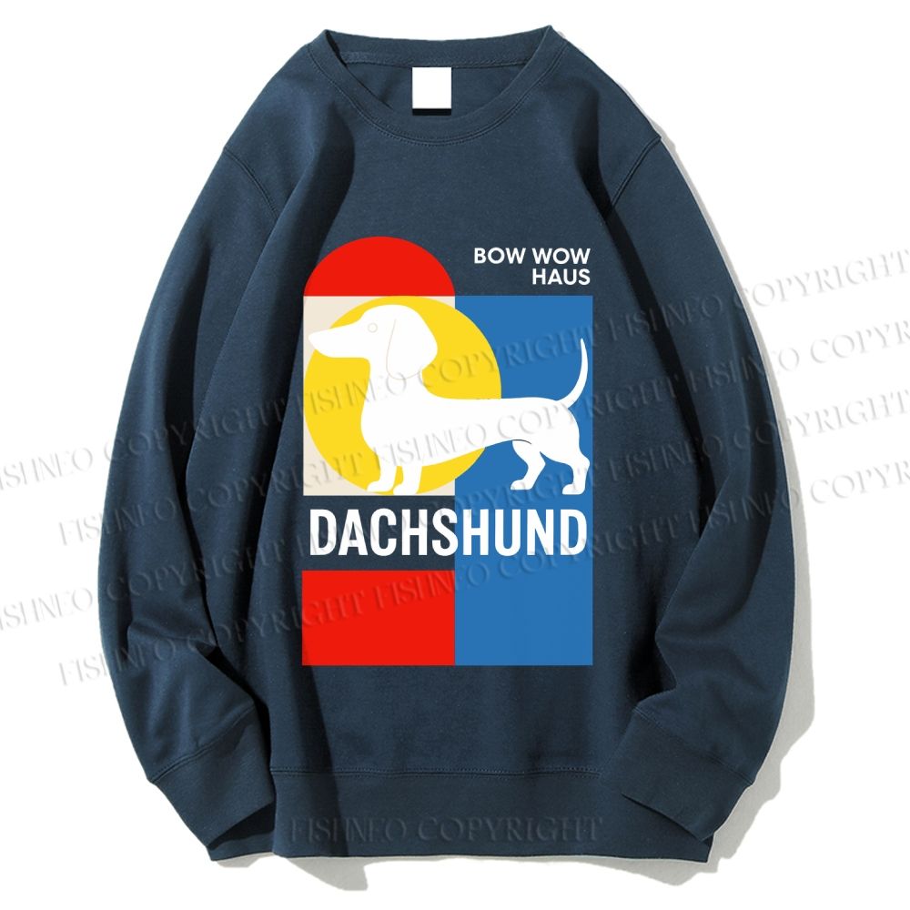 Unisex Bow Wow Haus Printed Sweatshirt