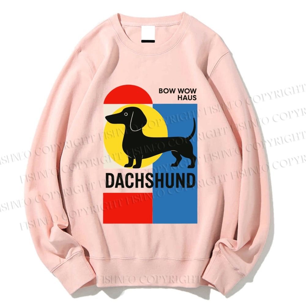 Unisex Bow Wow Haus Printed Sweatshirt