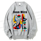 Unisex Joan Miró Style Art Printed Sweatshirt