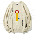 Unisex Bauhaus Bicycle Printed Sweatshirt