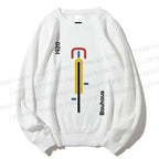 Unisex Bauhaus Bicycle Printed Sweatshirt
