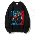Unisex Mazinger Grendizer Printed Sweatshirt