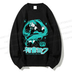 Unisex Hatsune Miku Printed Sweatshirt