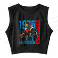 Mazinger Grendizer Sleeveless Crop Tops
