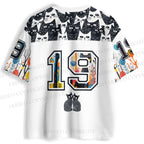 Yayoi Kusama Black Cat Printed Jersey Shirts