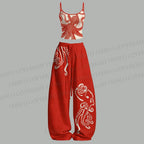 Yayoi Kusama Octopus Top & Elasticated Trousers Two-Piece Set