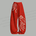 Yayoi Kusama Octopus Top & Elasticated Trousers Two-Piece Set