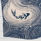 Japanese Koi Fish Wave Hawaiian Shirt